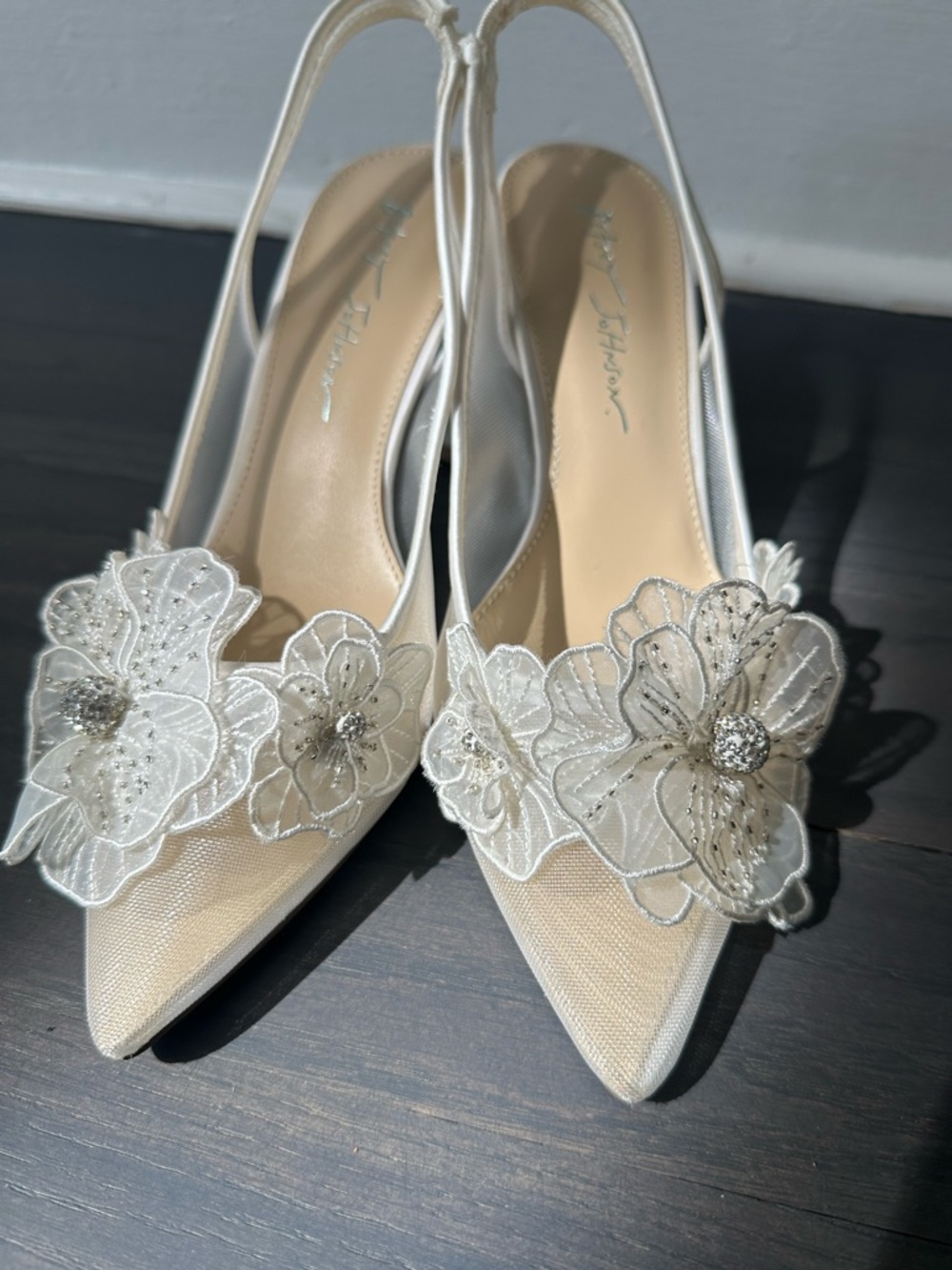 Betsy johnson Petra Ivory heels
